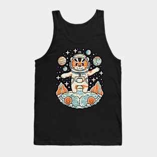 Cats in Space Adventure Tank Top